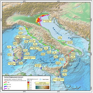 Le 33 piane costiere a rischio inondazione