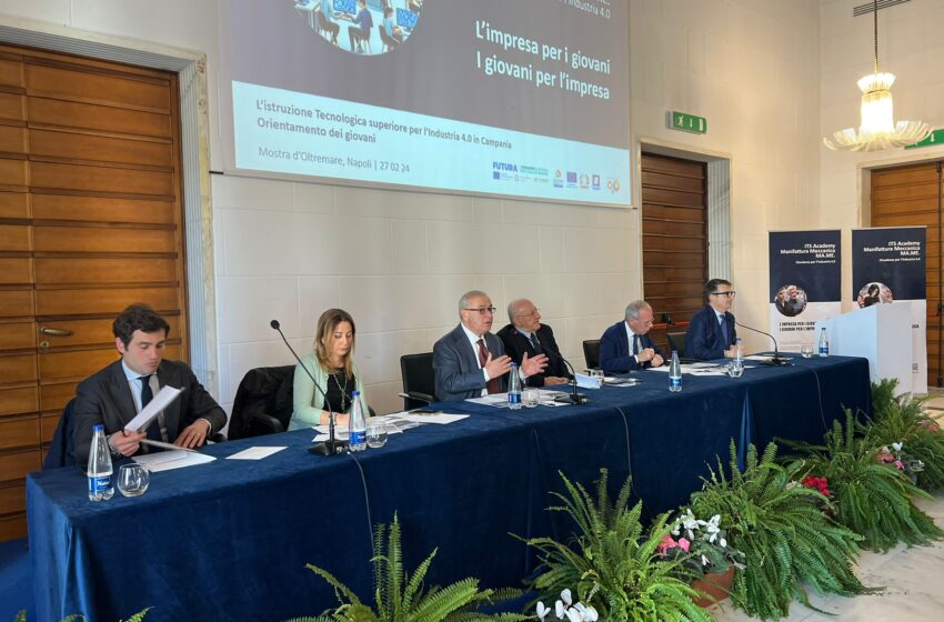  Formazione, Istruzione tecnologica superiore per l’industria 4.0 in Campania